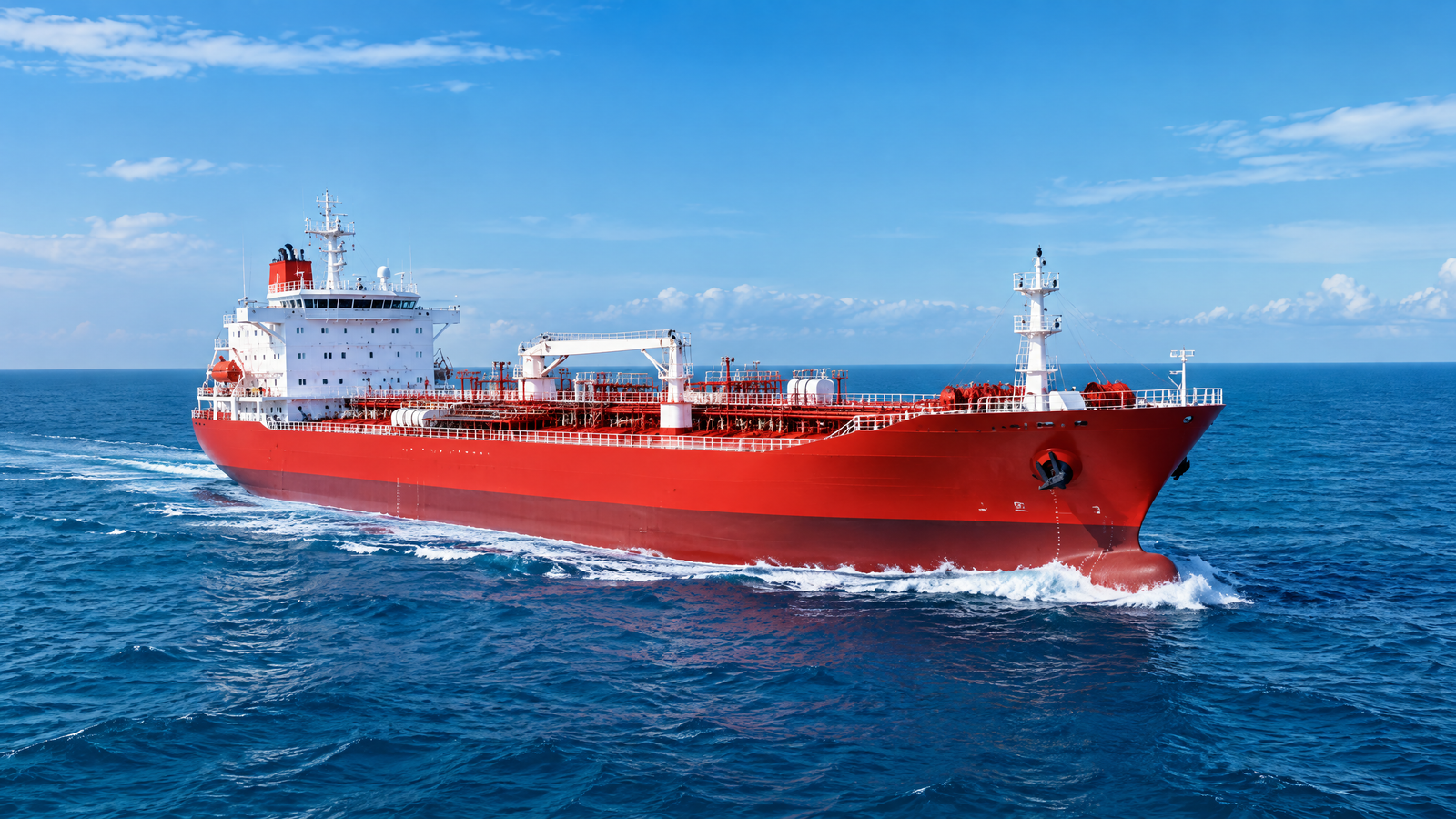 Navio petroleiro com rastreamento satelital KA8